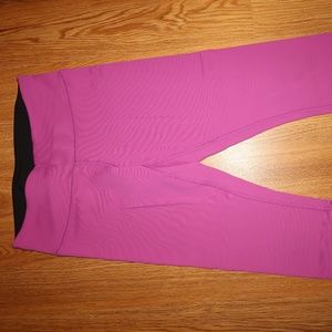 Lululemon Wunder Under Crop Reversible Ultra Viole